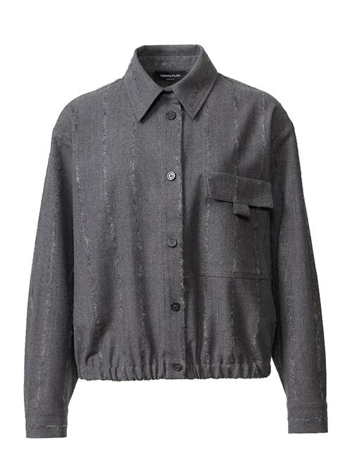 Wool shirt with a pinstripe effect FABIANA FILIPPI | CAD226F704M4138204